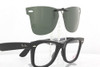 Your right side view.  Check out our design to secure the polarized lenes on your frame without ugly bar and prongs to add more weights to your prescription eyeglasses.