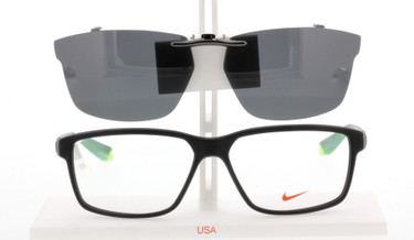 Custom made for NIKE prescription Rx NIKE Polarized Clip-On Sunglasses
