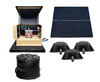 TurboAir Three Diffuser Solar Aeration Kit w/ 500 ft Weighted Tubing (FREE SHIPPING)