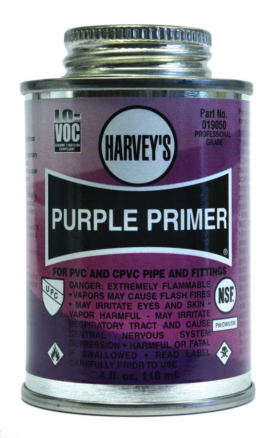 PVC Primer 8 oz. Pond Plumbing Pond Supplies & Equipment