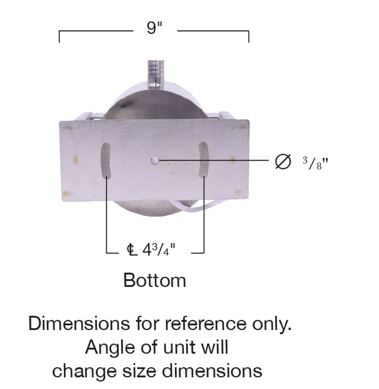 Arching Laminar Stream Fountain