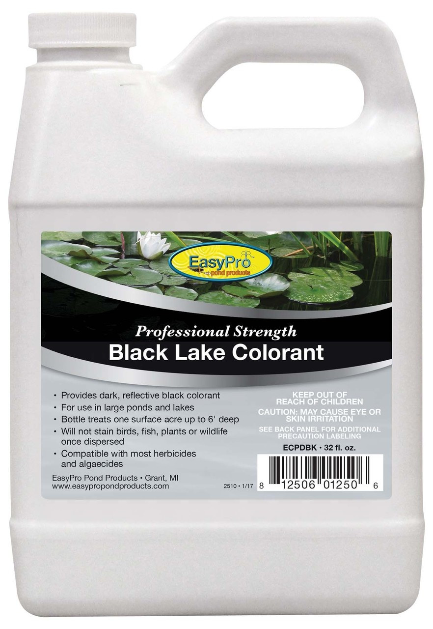 EasyPro Concentrated Black Pond Dye - 1 Quart
