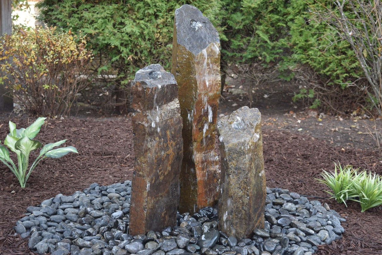 Tranquil Decor Basalt Fountain - Thumbnail 3