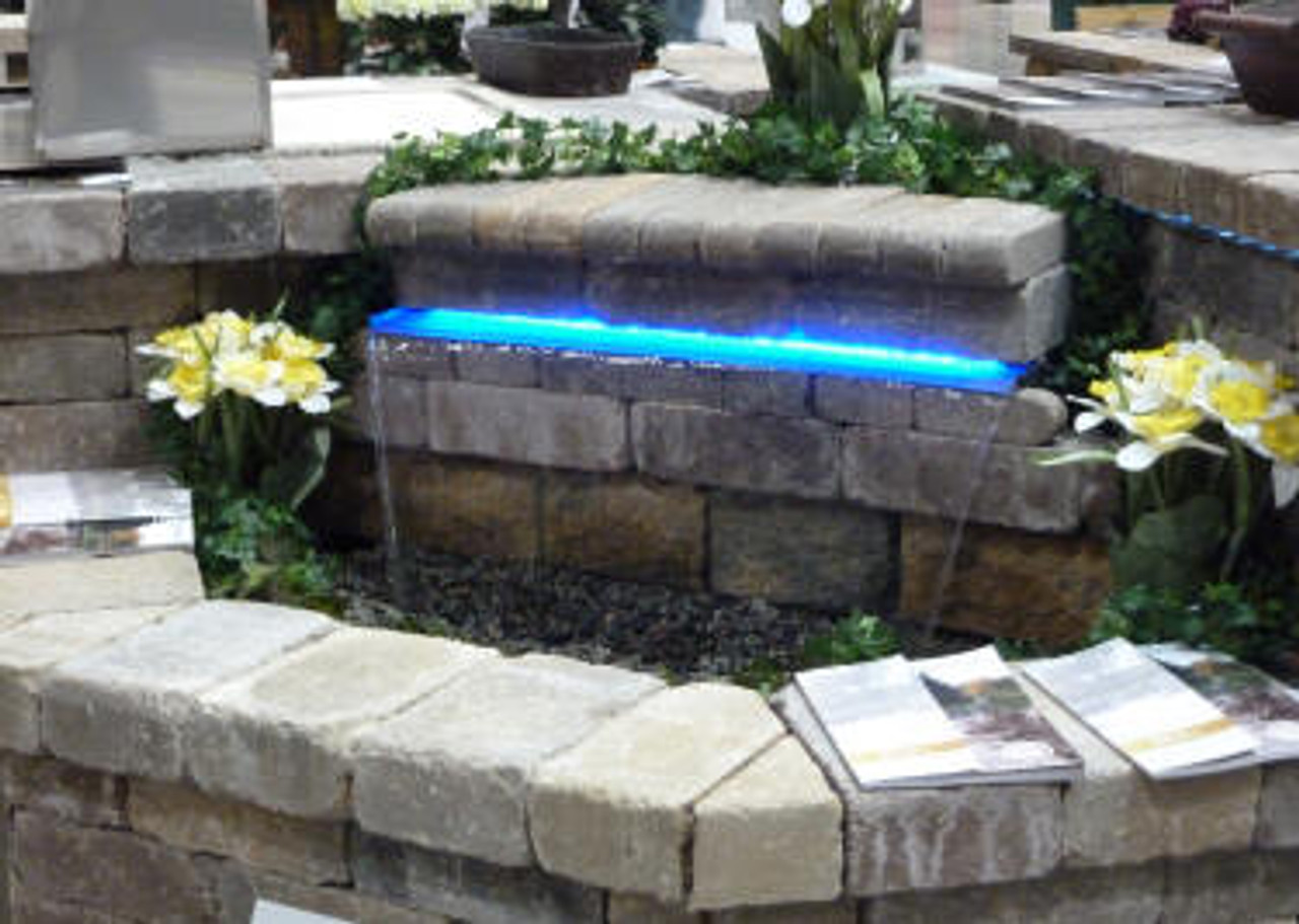 11" Vianti Falls Spillway kit w/ Blue LED - FREE SHIPPING