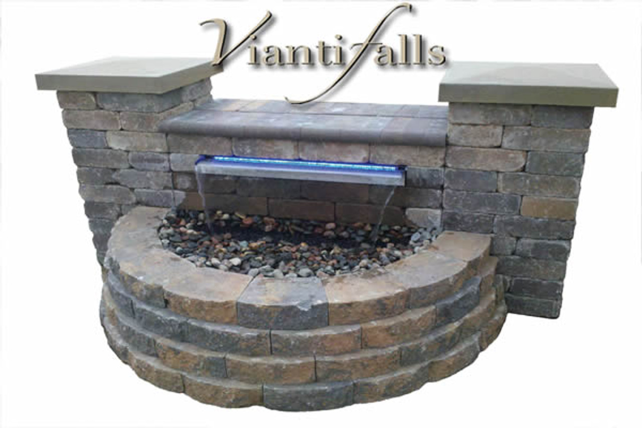 11" Vianti Falls Spillway kit w/ Blue LED - FREE SHIPPING