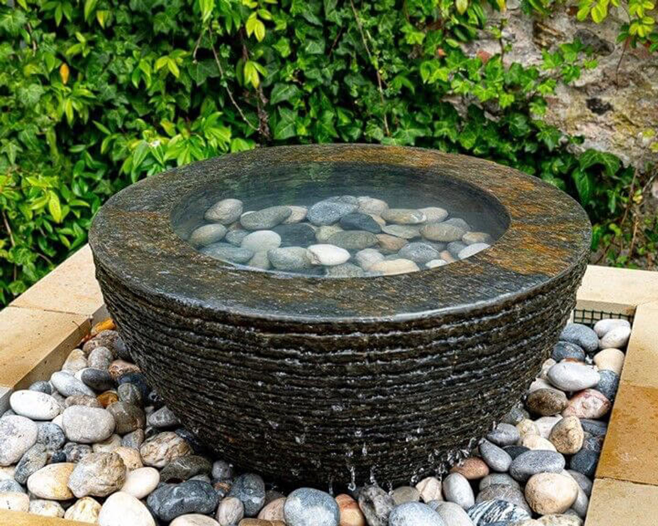 Tranquil Decor Infinity Bowl Fountain Kit - 16"