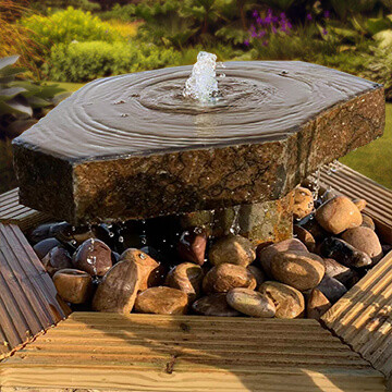 Tranquil Decor Pedestal Fountain Kit