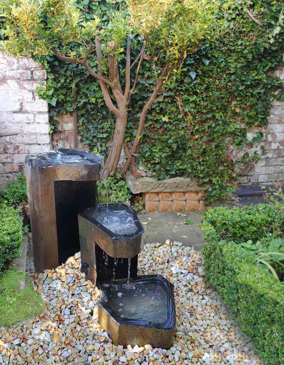 Tranquil Decor Tiered Basalt Fountain - Thumbnail 2
