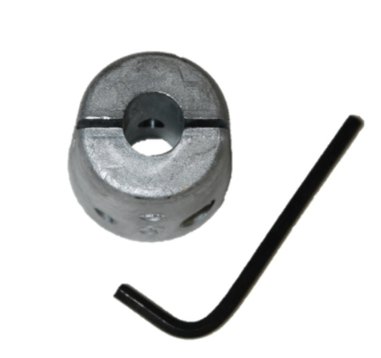 Sacrificial Aluminum Alloy Anode protects the Ice Eater against corrosion and electrolysis.

This anode is an absolute must-have for salt and brackish water applications.