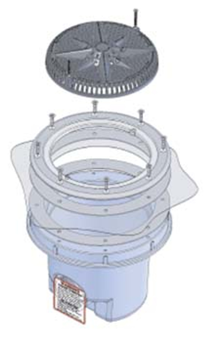 EasyPro Bottom Drain 2in. Bottom Drains for Ponds Pond Supplies