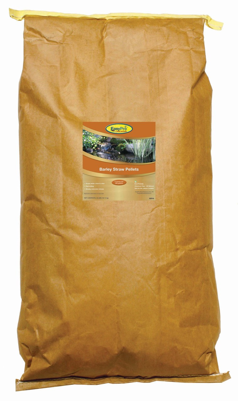 EasyPro Barley Straw Pellets - 40 lb. bulk bag