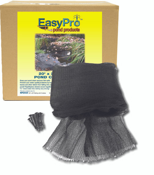3/4in. EasyPro Pond Cover Netting with Stakes Pond Netting Supplies