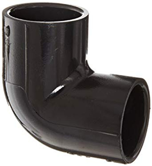 Black PVC Fitting 90 Degree Elbow 2"