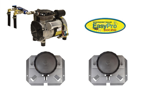 Justwater4コンプ Vertex 3/4 hp Dual Piston Compressor