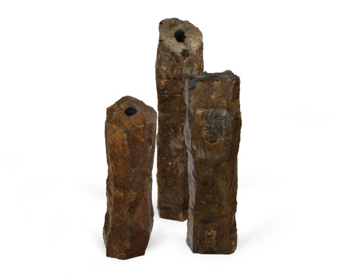 Atlantic Natural Basalt Columns Only - 3 Piece Set by Atlantic