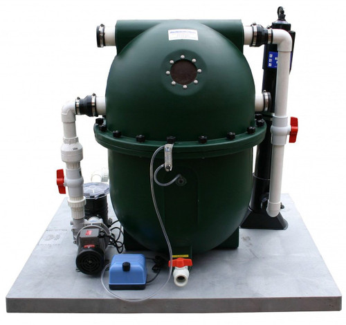 AST PolyGeyser 12000 Bead Filter Skid by Aquaculture Systems Technologies