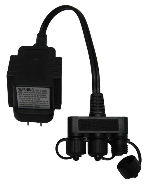 10 Watt Transformer with 3 outlets.