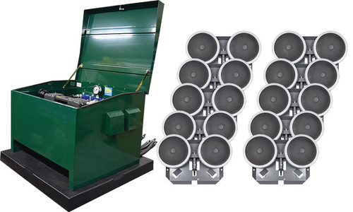 Stratus Diffusers 2 HP Stratus High Pressure Rocking Piston System w/ 10 Diffusers - Pond ...