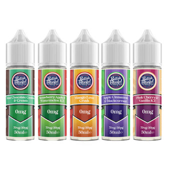 0mg British Blissful 50ml Shortfill (70VG/30PG)