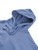 Men's Cerulean Hoodie, Casual Polyester & Cotton Hooded Sweatshirt Tops, Oversized