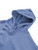 Men's Cerulean Hoodie, Casual Polyester & Cotton Hooded Sweatshirt Tops, Oversized