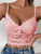 New Cross-Border Trade European and American Style Top, Hot Lace Trim Hollow-Out Sheer Thin Cup Fashion Innerwear/Outerwear, Pure Desire Style Small Camisole Tank Top, Sexy Lingerie