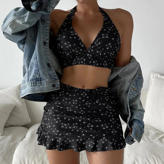 Ruffle Bandage Monokini