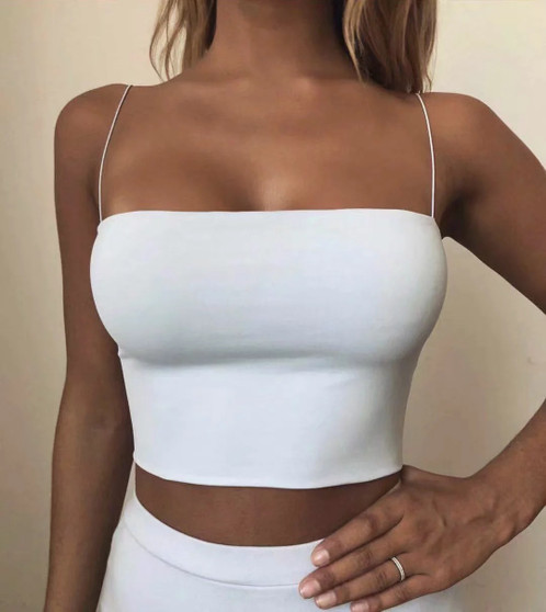Cotton Cami Crop Top