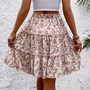 Lace Floral Skirt