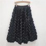 High Waist A-Line Lace Skirt