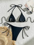 Halter Bandage Bikini Set