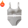 Low Waist Solid Bikini Set Bra