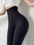 Bodycon Button Leggings