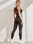 Bodycon Button Leggings