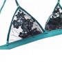 Push Up Lace Floral Lingerie Set
