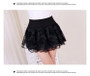 High Waist Mini Lace Mesh Skirt