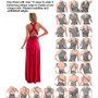 Maxi Lace Bandage Dress
