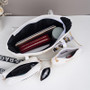 Wave Detail 4-Piece Tote Bag Set