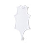 Ribbed Open Back Bodysuit