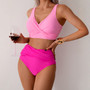 Twist Front High Waist Bikini