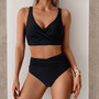 Twist Front High Waist Bikini