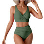 Twist Front High Waist Bikini