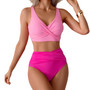Twist Front High Waist Bikini