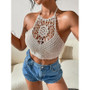 Tassel Halter Crop Top