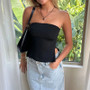 Strapless Bandeau Top