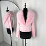 Faux Fur Collared Jacket