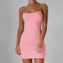 Spaghetti Strap Bodycon Mini Dress
