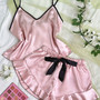 Satin Cami Short Pyjama Set