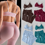 Seamless Scrunch Legging Gym Set