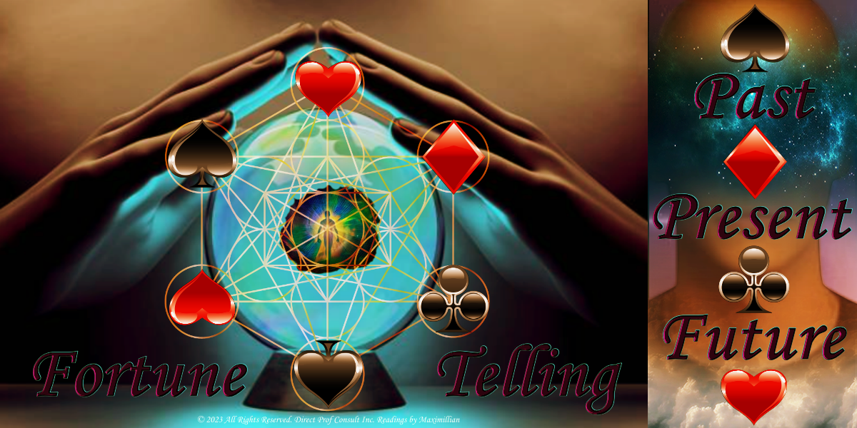 Offline Psychic/Medium Services Fortune Telling Readings By Maximillian.com